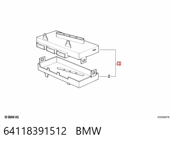  64118391512 BMW