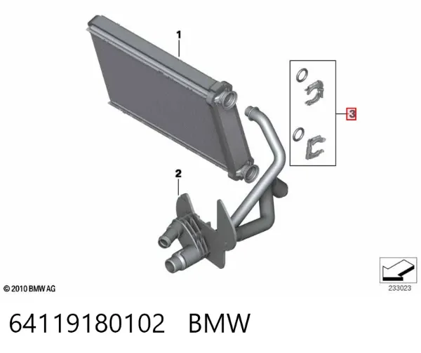  64119180102 BMW