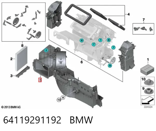  64119291192 BMW