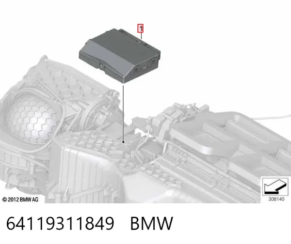  64119311849 BMW
