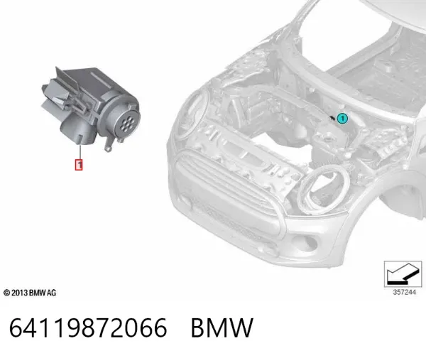  64119872066 BMW