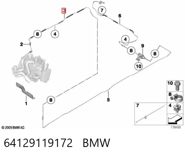  64129119172 BMW