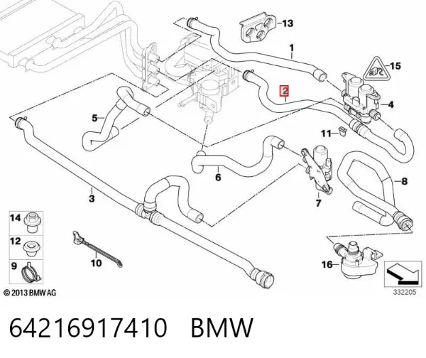  64216917410 BMW