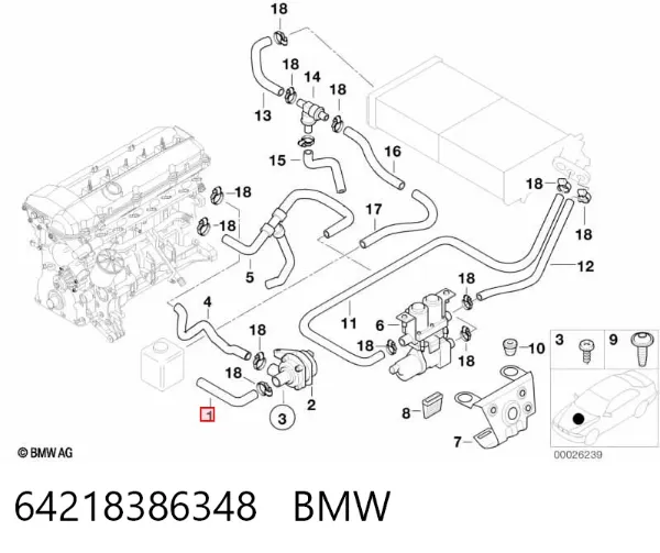  64218386348 BMW