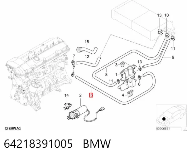  64218391005 BMW