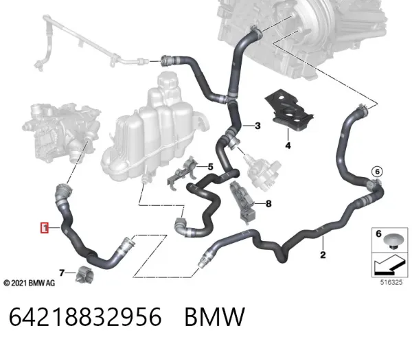  64218832956 BMW