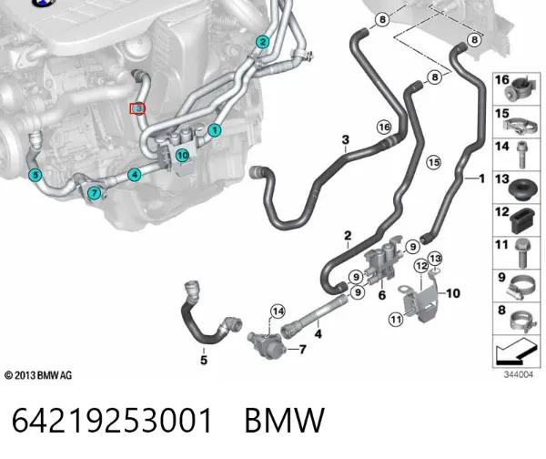  64219253001 BMW
