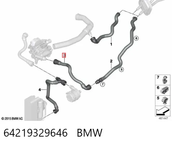  64219329646 BMW
