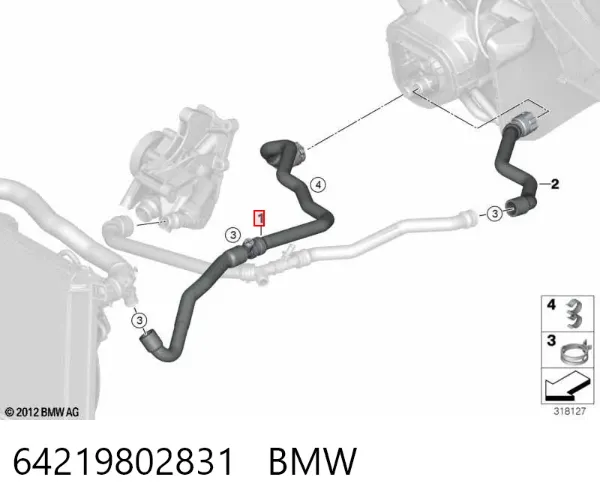 64219802831 BMW