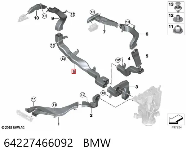  64227466092 BMW