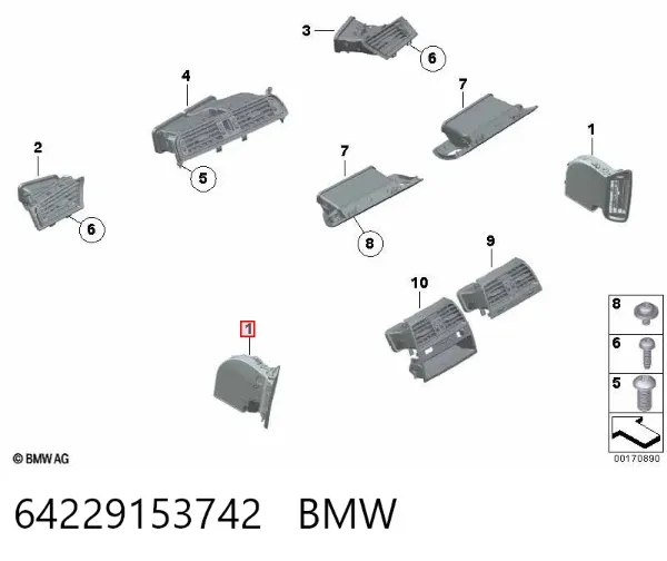  64229153742 BMW