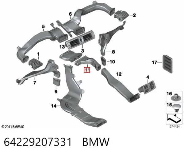  64229207331 BMW