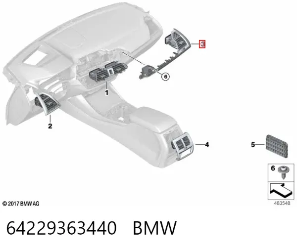  64229363440 BMW