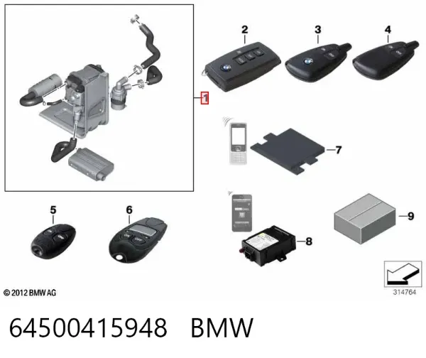  64500415948 BMW