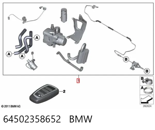  64502358652 BMW