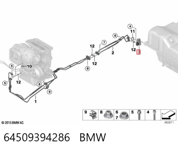  64509394286 BMW