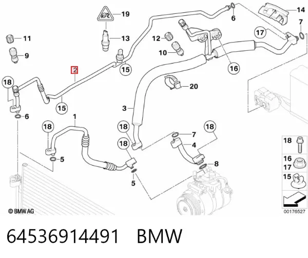  64536914491 BMW