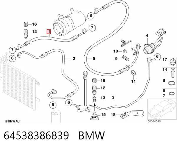  64538386839 BMW