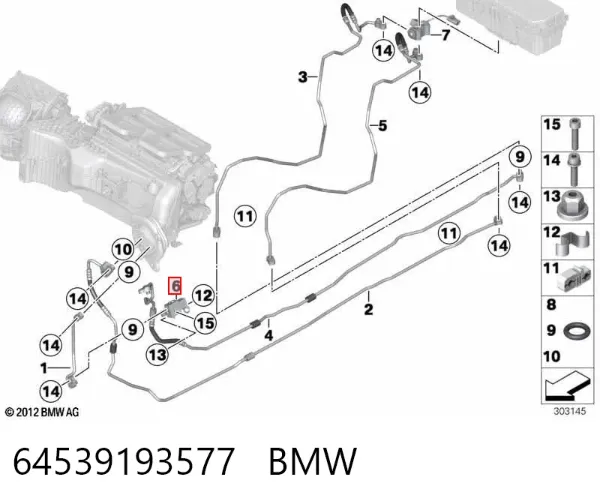  64539193577 BMW