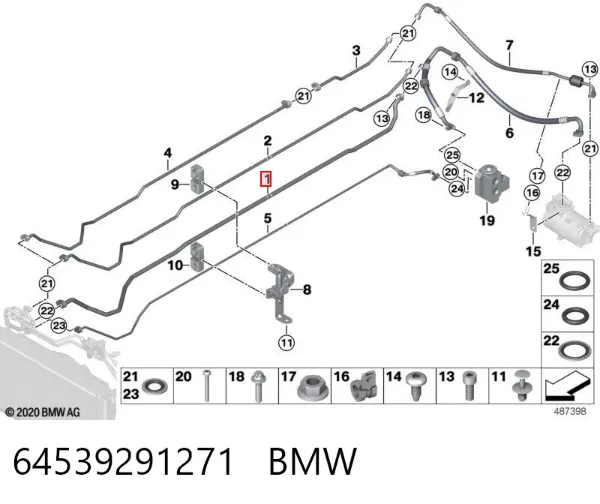  64539291271 BMW