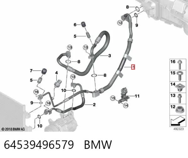  64539496579 BMW