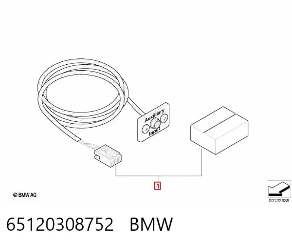  65120308752 BMW