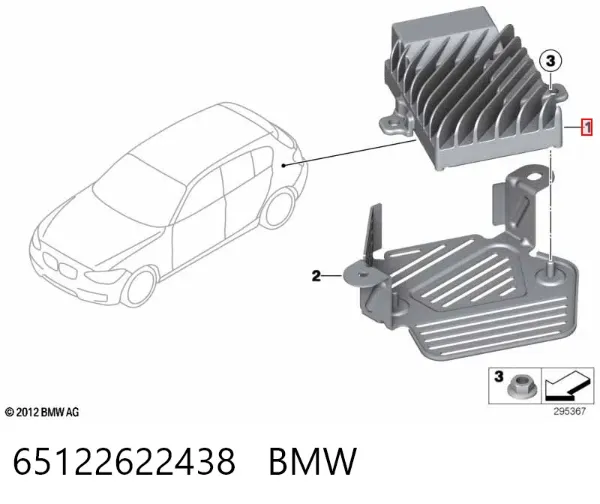  65122622438 BMW