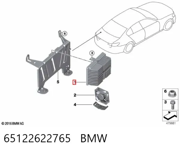  65122622765 BMW