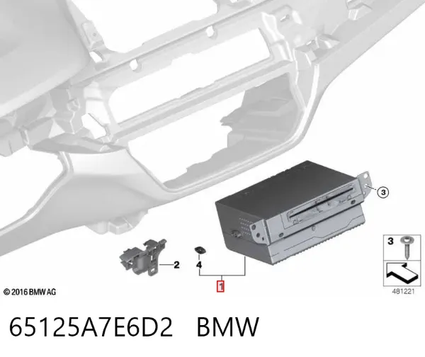  65125A7E6D2 BMW