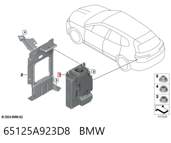  65125A923D8 BMW