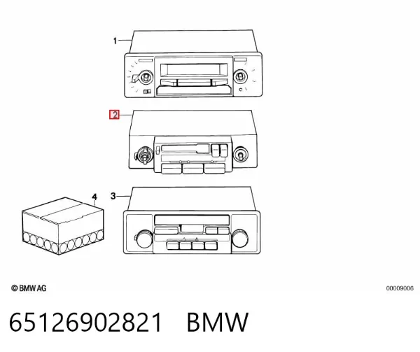  65126902821 BMW