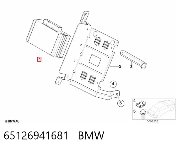  65126941681 BMW