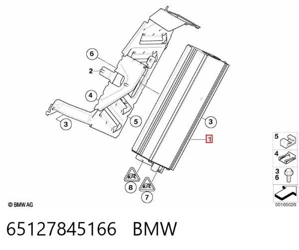  65127845166 BMW