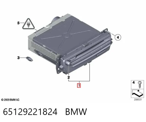  65129221824 BMW
