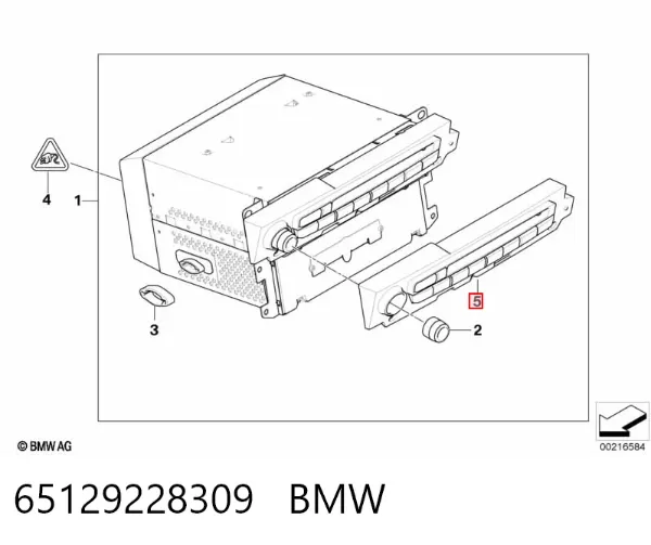  65129228309 BMW