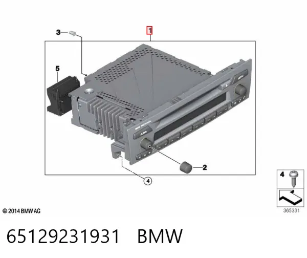  65129231931 BMW
