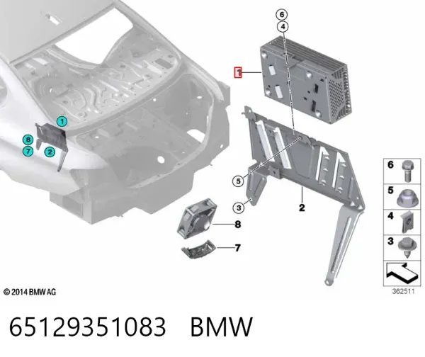 65129351083 BMW