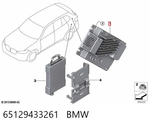  65129433261 BMW