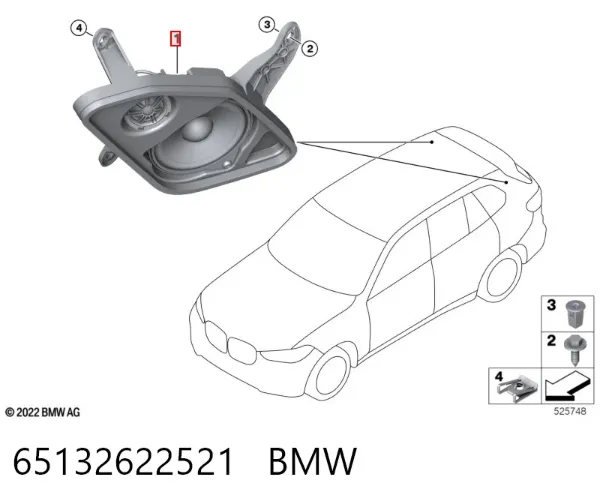  65132622521 BMW