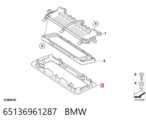  65136961287 BMW