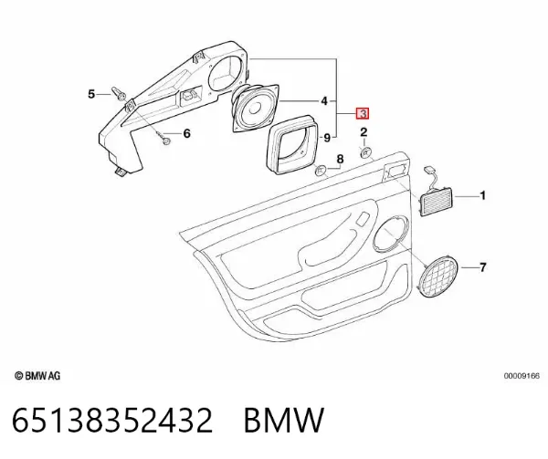  65138352432 BMW