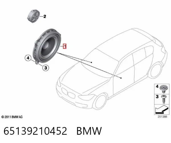  65139210452 BMW