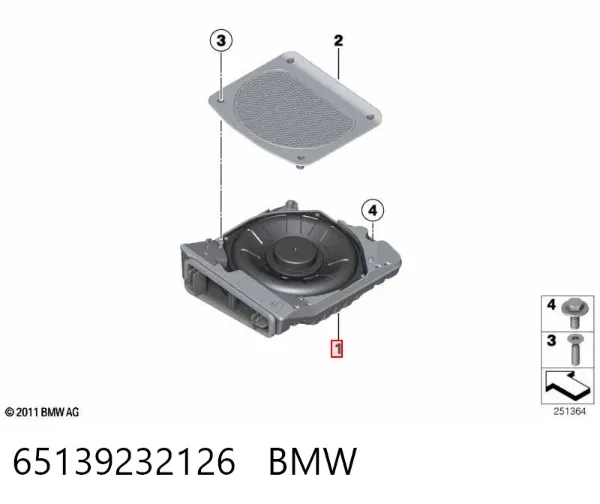  65139232126 BMW
