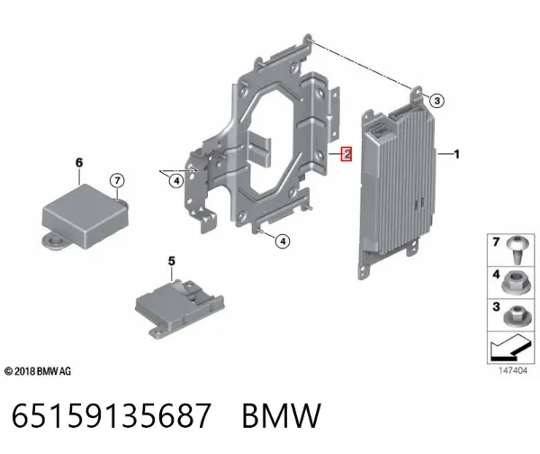 65159135687 BMW