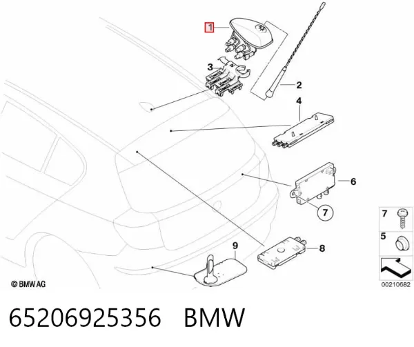  65206925356 BMW