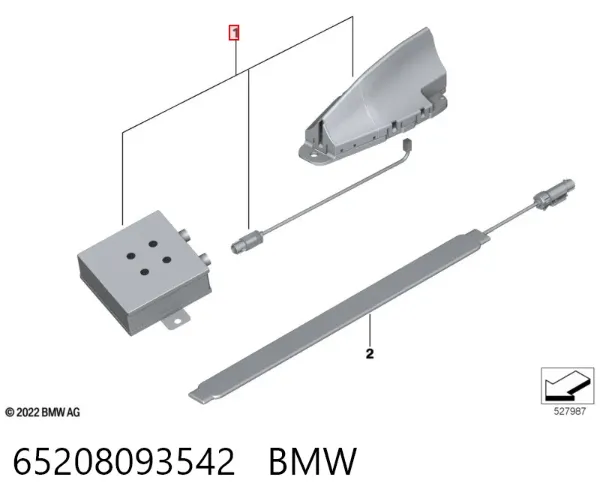  65208093542 BMW