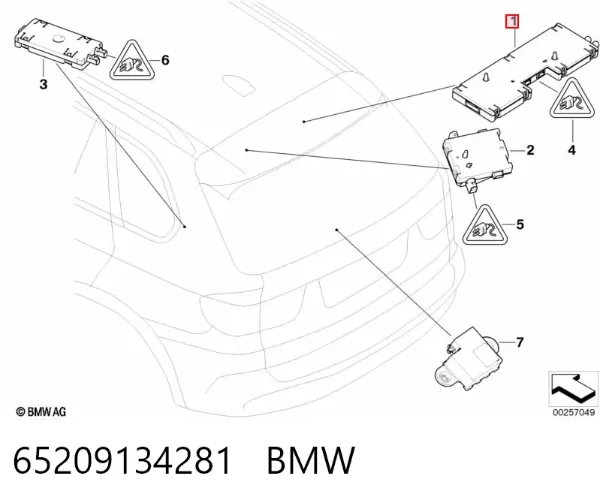  65209134281 BMW