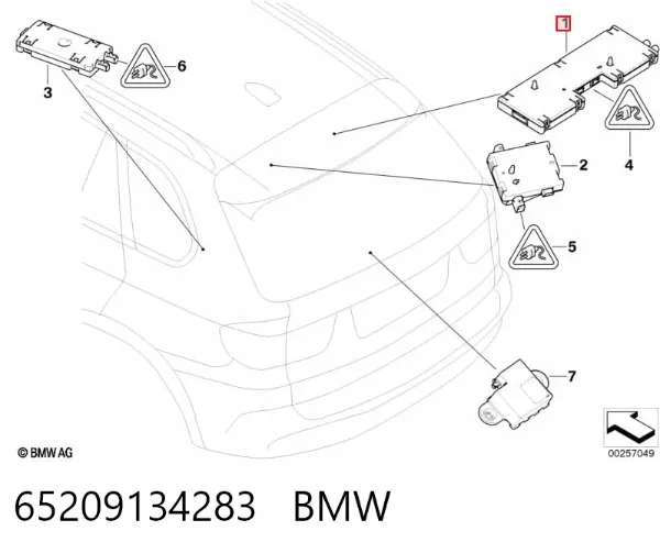  65209134283 BMW