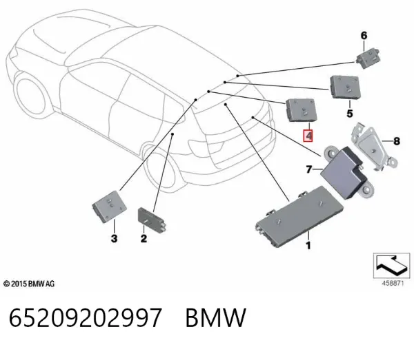  65209202997 BMW