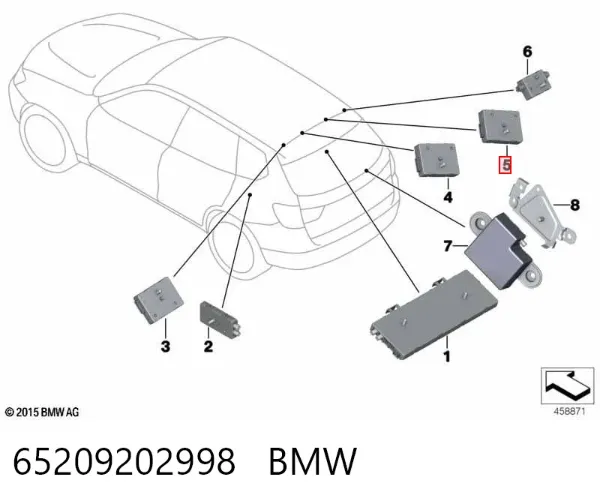  65209202998 BMW